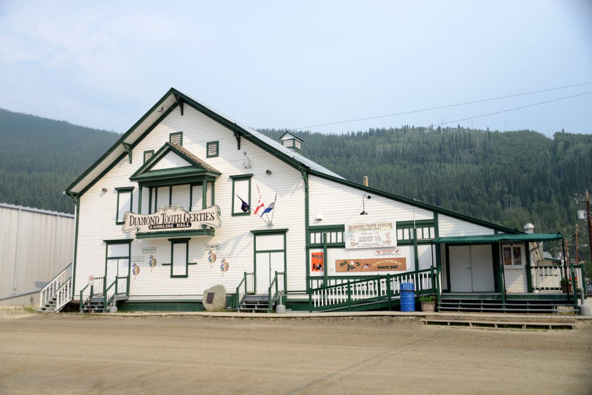 31 Diamond Tooth Gerties Gambling Hall In Dawson City Yukon